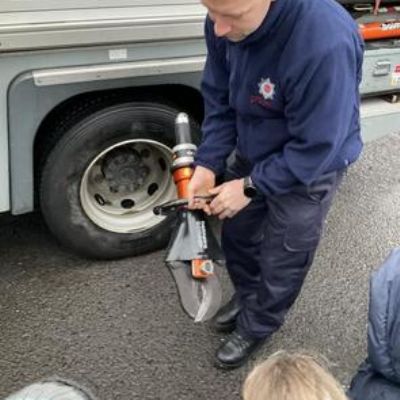 People Who Help Us - Firefighter Visit in EYFS