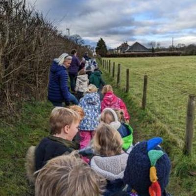 Walk and Talk - EYFS - Visiting St Helens Church