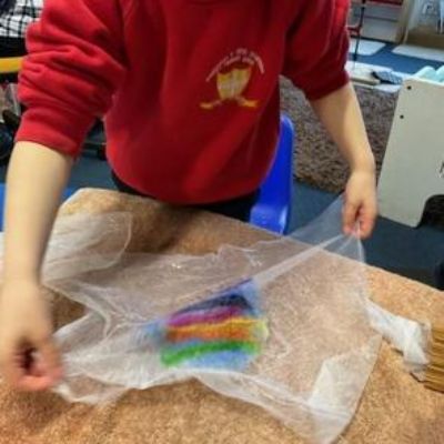 Felt Making in Reception