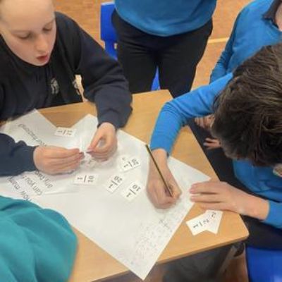 Maths Challenge with our Cluster School